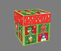 Новогодняя коробка "Кубик с драконом" 24-92
