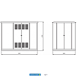КТПК 400/6(10)/0,4-У1 Комплектна трансформаторна підстанція кіоскового типу з кабельним вводом, фото 2