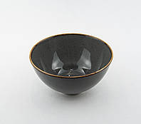 Тарілка глибока для рідких страв чи салатів 770мл Porland Seasons Dark Grey 16см 368216