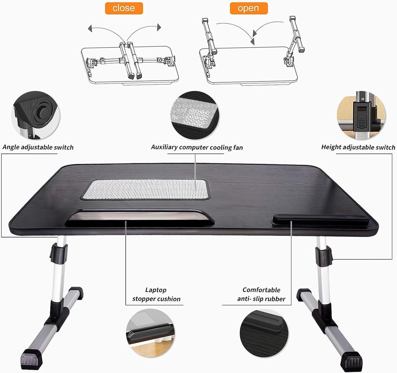 Столик подставка для ноутбука с кулером Laptop table A8, Подставка с ...