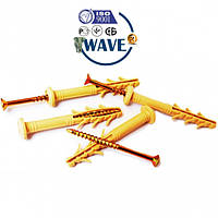 Дюбель швидкого монтажу 6х60 гриб з ударним шурупом 3,5х60