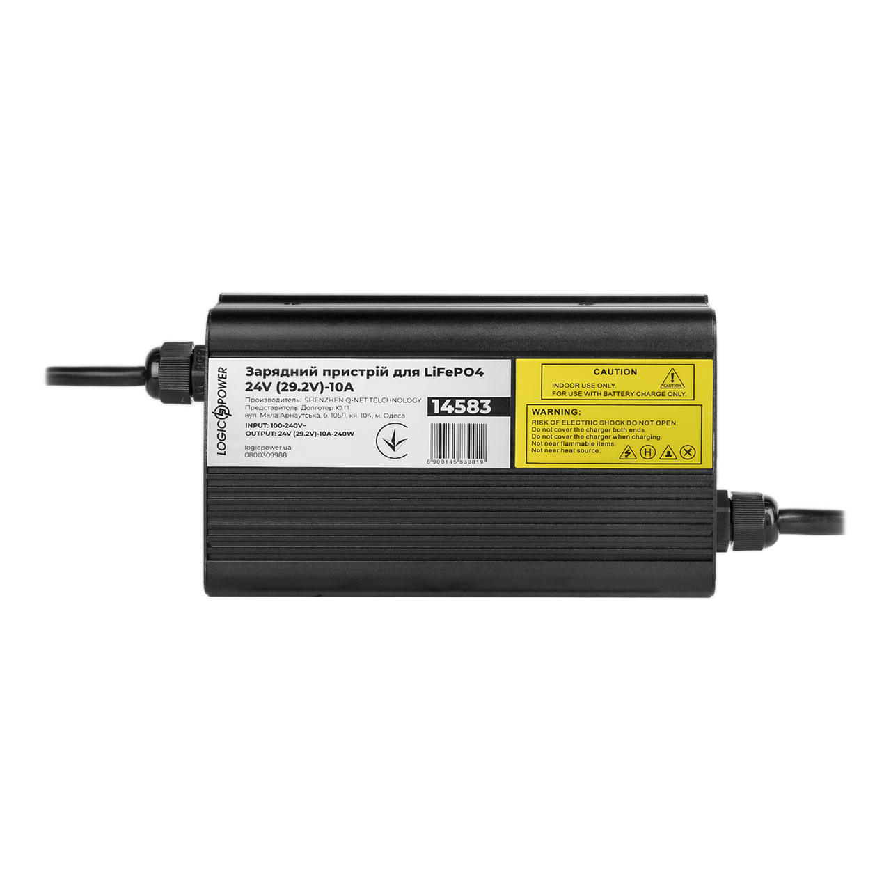 Зарядний пристрій для літієвих акумуляторів LiFePO4 24V 10A автоматичний ЗП