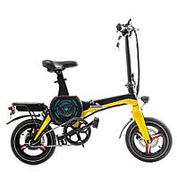 Электровелосипед Zhengbu D8 Matt Series Yellow