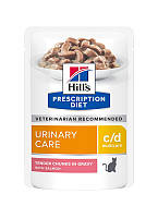 Влажный корм Hill s Prescription Diet c/d для кошек с лососем 85 г