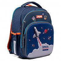 Рюкзак шкільний каркасний S-106 Space синій 1 Вересня 552242