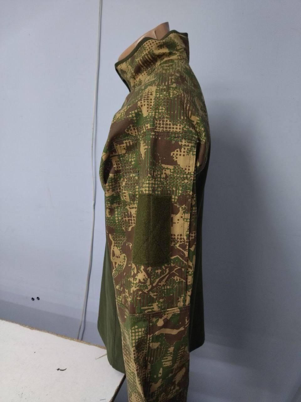 Тактическая рубашка убакс ubacs мужская боевая военная рубашка для ЗСУ размер 48 цвет хищник - фото 5 - id-p1907707323