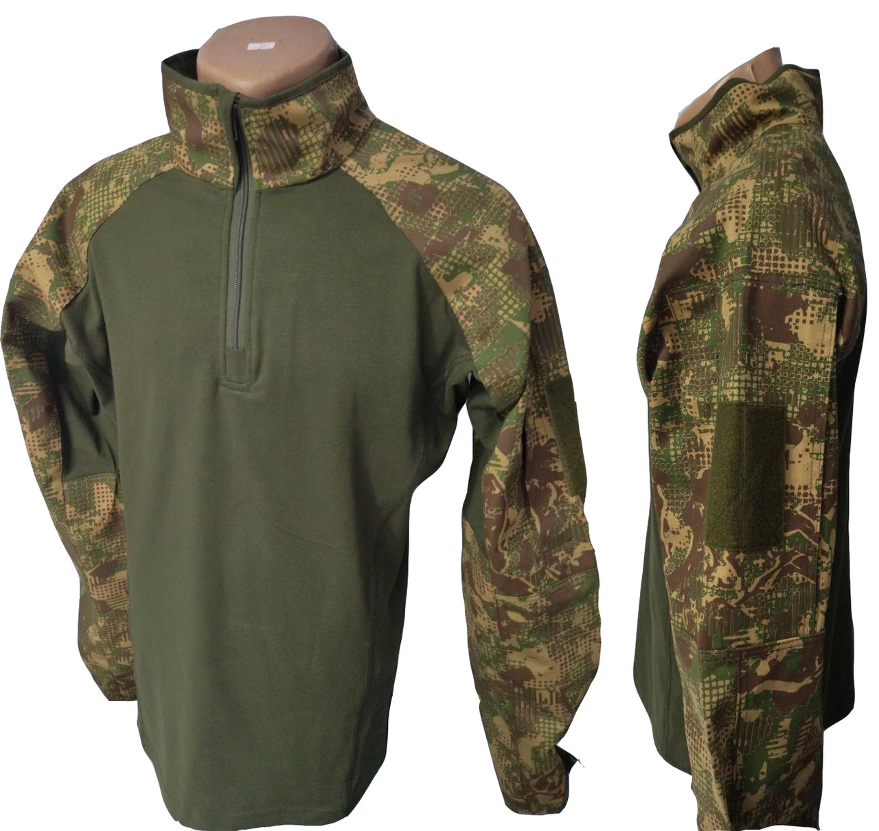 Тактическая рубашка убакс ubacs мужская боевая военная рубашка для ЗСУ размер 52 цвет хищник - фото 6 - id-p1907707325
