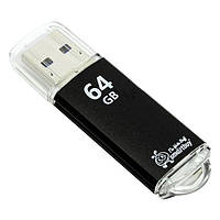 Флеш-накопичувач Smartbuy 64 GB V-CUT black USB