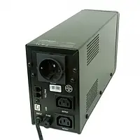Джерело безперебійного живлення EnerGenie EG-UPS-032 850VA, LCD, USB, серія Pro