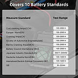 ТЕСТОР АВТОМОДИЛЬНИХ АКБ 12V Battery Tester BA107 QUICLYNKS, фото 4