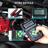 ТЕСТОР АВТОМОДИЛЬНИХ АКБ 12V Battery Tester BA107 QUICLYNKS, фото 5