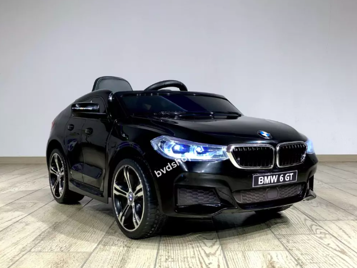 Дитячий електромобіль BMW 6 GT БМВ Ліцензія на пульті радіокерування JJ2164EBLR-2 чорний