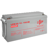 Акумулятор гелевий LPM GEL 12 вольт 150 ампер для інвертора для резервного живлення квартири безперебійника, фото 5