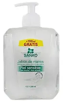 Жидкое мыло Sanko для чувствительной кожи, с дозатором (500мл.)