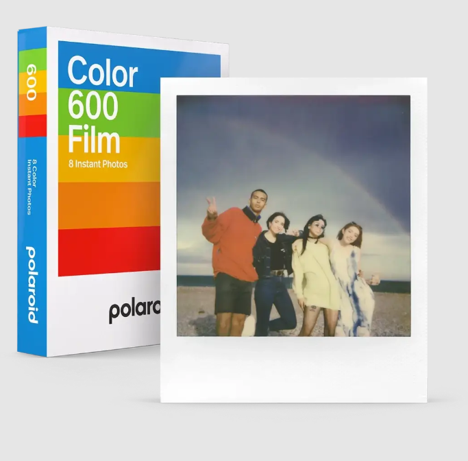 Фотоплівка Касета Polaroid 600 біла рамка / в магазині Київ, фото 1