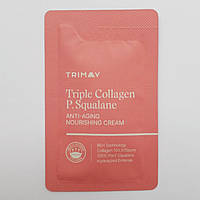 Питательный крем с коллагеном и скваланом Trimay Triple Collagen P.Squalane Anti-Aging Nourishing Cream 1 мл