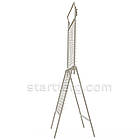 Стійка MONO-2018, (тр.20x20) 180 місць, посилена, підлогова, біла. Торгові стенди для продажу окулярів, фото 9