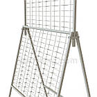 Стійка MONO-2018, (тр.20x20) 180 місць, посилена, підлогова, біла. Торгові стенди для продажу окулярів, фото 10