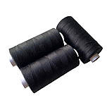 Нитки Trigan Німеччина, 120/1000м  колір чорний, фото 2