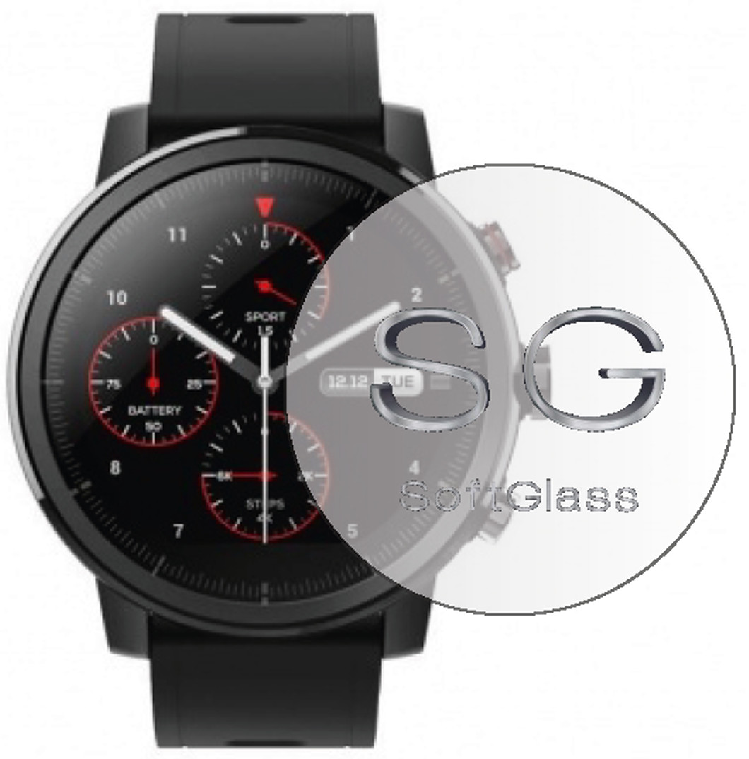 Бронеплівка Amazfit stratos 2 (2шт на екран) SoftGlass