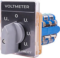 Пакетный переключатель вольтметр 20A 600V на 7 положений [s064002] e.switch.v E.NEXT