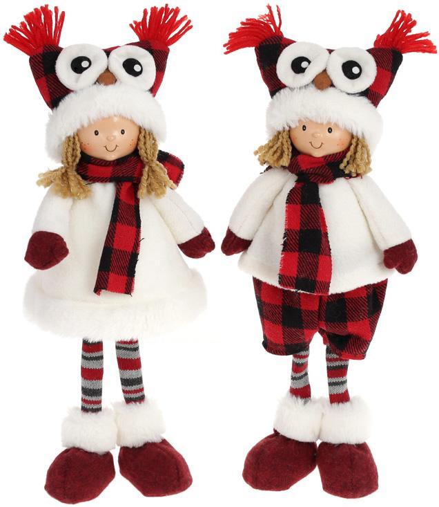 М'яка іграшка "Діти в совиних шапках" 40см greenpharm , 2 дизайни, фото 1