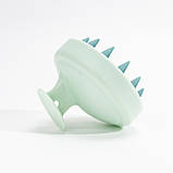 Силіконовий масажер для шкіри голови (шабер для миття волосся), фото 2