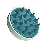 Силіконовий масажер для шкіри голови (шабер для миття волосся), фото 3