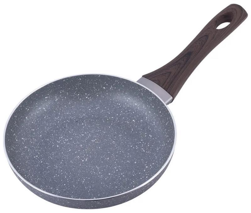 Сковорода Kamille Gregers Grey Ø20см greenpharm  з антипригарним покриттям ILAG, фото 1