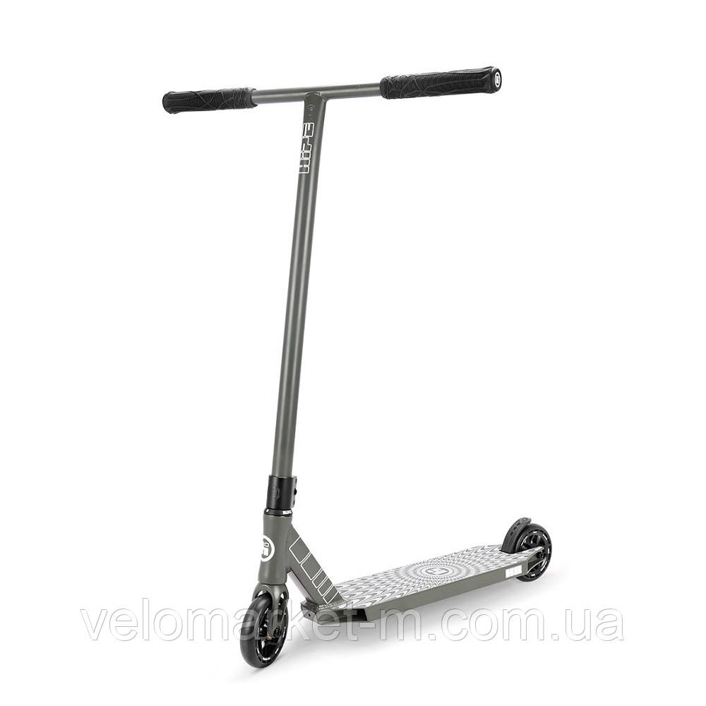 Самокат трюковий Hipe H8 Gunmetal/grey, фото 1