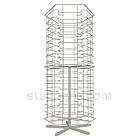 Стійка обертова MONO-90, настільна, 6 граней, 90 місць, біла. Торговельне обладнання для продажу окулярів у магазин, фото 2