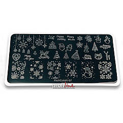 Пластина для стемпінгу RichColor №57