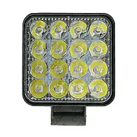 Дополнительная светодиодная LED фара CYCLONE WL-D6 v2 mini 48W Spot 12V