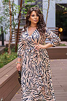 Бежевое демисезонное платье: стильное, комфортное и универсальное Sofia 8655