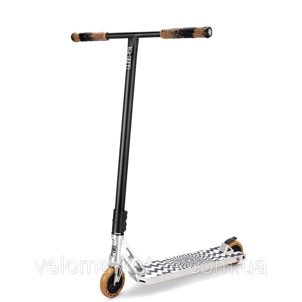 Самокат трюковий Hipe XL RAW/Brown, фото 1