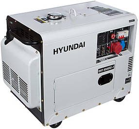Дизельний генератор Hyundai DHY 8500SE-3 (7кВт)