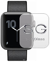 Бронеплівка для Apple Watch 3 Series 42 mm (2шт на екран) зносостійка поліуретанова SoftGlass