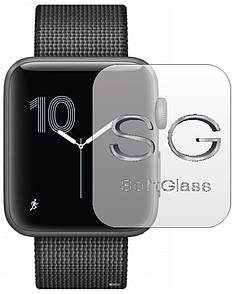 Бронеплівка для Apple Watch 3 Series 42 mm (2шт на екран) зносостійка поліуретанова SoftGlass