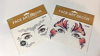 Флеш-тату для лица Face art decor