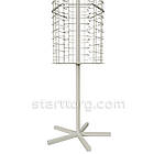 Стійка обертова MONO-156, H1900 D360/540 (6 граней, 156 місць). Торгова стійка під окуляри, стенд для розпродажу окулярів, фото 2