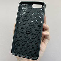 Чохол для OnePlus 5 чохол бампер карбон на телефон ванплас 5 чорний pls, фото 2