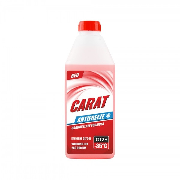 Купить ANTIFREEZE COOLANT G12+RED, ТМ "CARAT", 900 г, цена 76 ₴ — Prom ...