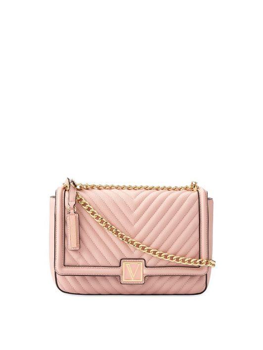 Сумка жіноча The Victoria Medium Shoulder Bag Orchid Blush від Victoria's Secret з США