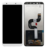Дисплей для Xiaomi MI A2, MI 6X с сенсором белый