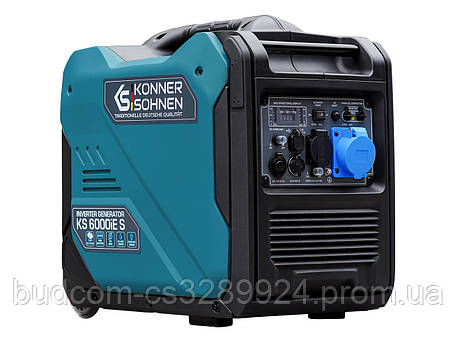 Інверторний генератор Konner&Sohnen KS 6000iE S, фото 2