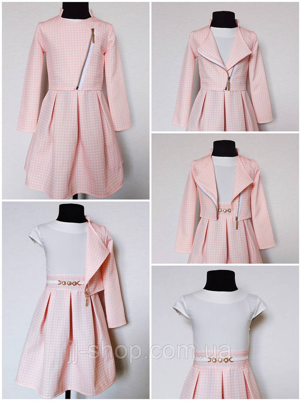 Дитячий костюм на дівчинку 122 розмір плаття з піджаком, фото 1