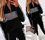 Демісезонний прогулянковий костюм із трикотажу "Wonderlend" Батал, фото 6