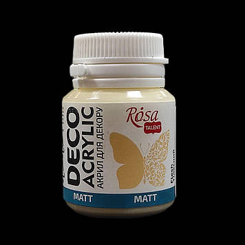 Фарба акрилова матова для декору 20 мл, ROSA Acrylic DECO 31, Тілесна