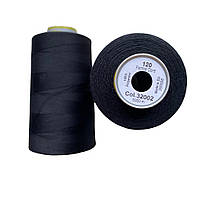 Нитки армовані  Gutermann Perma Core 32002 /120 /5000м чорний