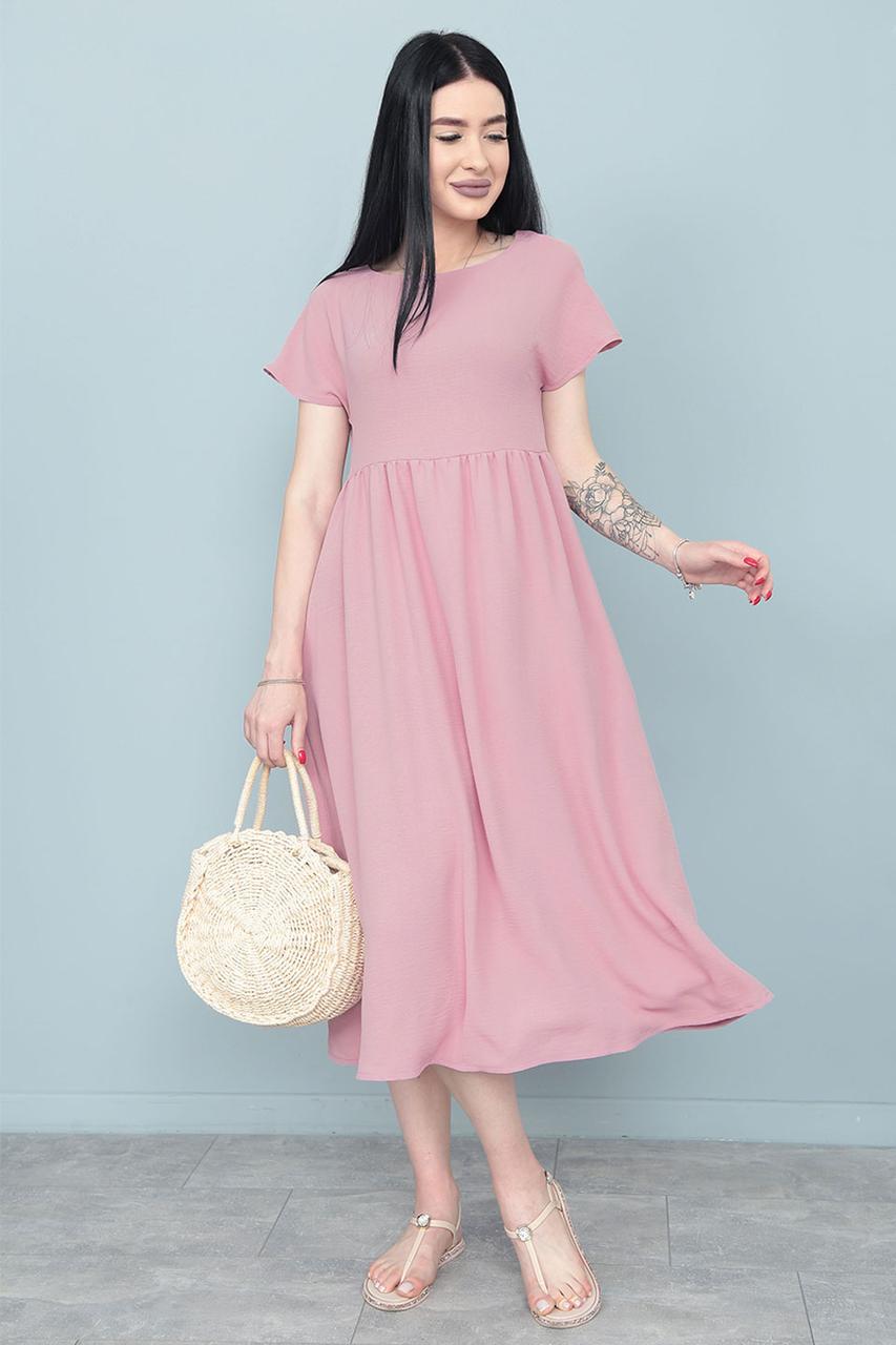 Літнє мідіплаття вільного крою "Ordinary" Норма, фото 1